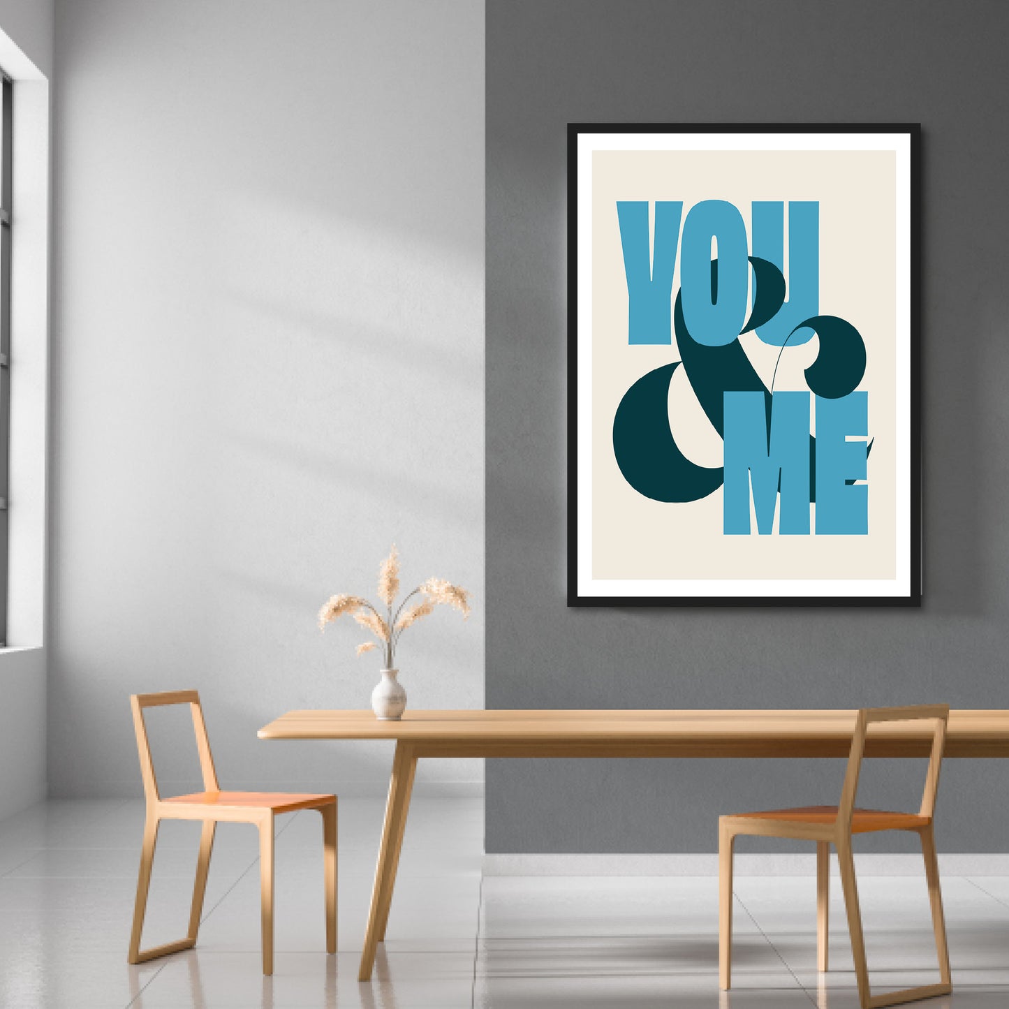 You & Me (portrait) Print | Colour Option 